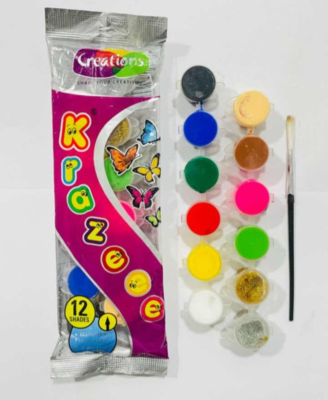 12-TEMPERA COLOURS